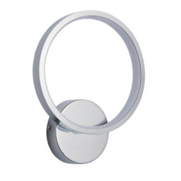 Anson Lighting Millet Bathroom Wall Light Finished In Chrome Plate And White Silicone - thumbnail 2