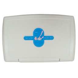 Nes Home Wall Mounted Baby Changing Station Folding Commercial Washroom Horizontal Table - thumbnail 4