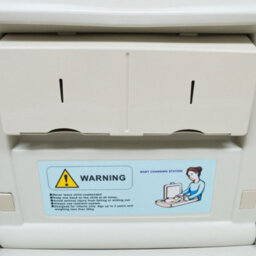 Nes Home Wall Mounted Baby Changing Station Folding Commercial Washroom Horizontal Table - thumbnail 7