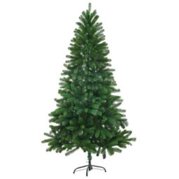 Vidaxl Christmas Tree With 150 Leds With Stand Green 150 Cm Pe - thumbnail 5