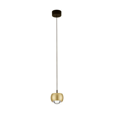 Luminosa Lighting Luminosa Conga Slim Pendant Ceiling Light Gold Led 13W 922Lm 3000K - image 1