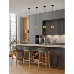 Luminosa Lighting Luminosa Conga Slim Pendant Ceiling Light Gold Led 13W 922Lm 3000K - thumbnail 2