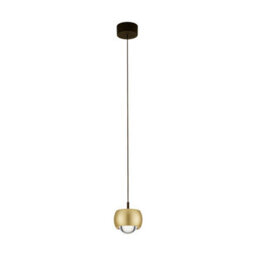 Luminosa Lighting Luminosa Conga Slim Pendant Ceiling Light Gold Led 13W 922Lm 3000K