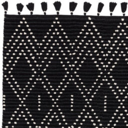 Asiatic Nepal Black Cream Diamond Rug-160Cm X 230Cm - thumbnail 4