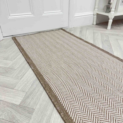 Illusion Indoor/outdoor Hallway Runner Rug - Durable, Reversible & Hardwearing Carpet For Home Or Garden - image 1