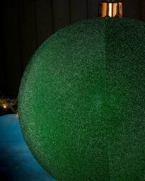 WeRChristmas Inflatable Tinsel Christmas Bauble, Green, 76 Cm - thumbnail 4