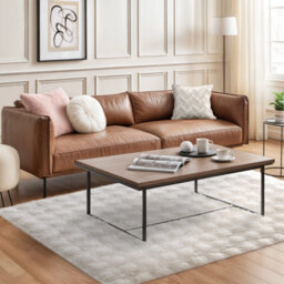 Deluxe Faux Fur Rug In Cream Colour - thumbnail 3