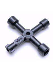 Rolson Black 4-Way Allen Key Steel - thumbnail 1
