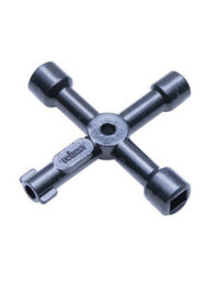 Rolson Black 4-Way Allen Key Steel - thumbnail 2