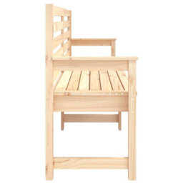 Berkfield Garden Bench 203.5X48X91.5 Cm Solid Wood Pine - thumbnail 5