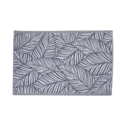 Jack Stonehouse Outdoor Plastic Rug Wool-Look Anti-Slip Durable Garden Patio Conservatory Carpet Mat - Grey Leaf - thumbnail 4