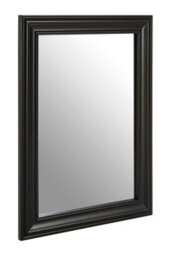 Orsina Henley Black Wooden Framed Wall Mirror - thumbnail 2