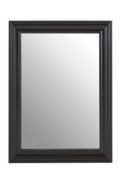 Orsina Henley Black Wooden Framed Wall Mirror