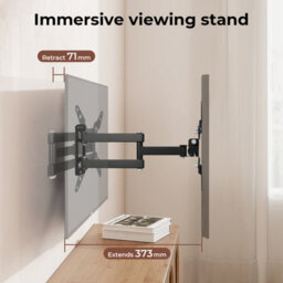 Levede Tv Wall Bracket Mount Tilt Swivel Arm For 16 To 43 Inch Led Screen - thumbnail 8