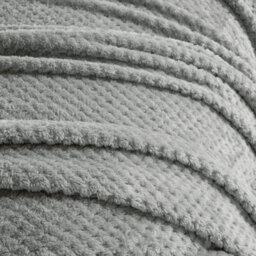 OHS Luxury Large Waffle Honeycomb Mink Warm Throw - thumbnail 4