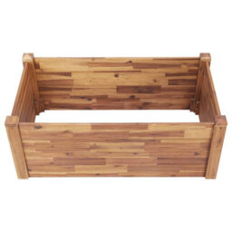 Berkfield Garden Raised Bed 110X60X44 Cm Solid Acacia Wood - thumbnail 4