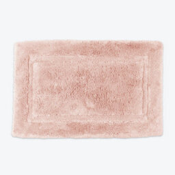 Allure Bath Fashions Bamboo Cotton Non-Slip Bath Mat - Rose Pink - thumbnail 1