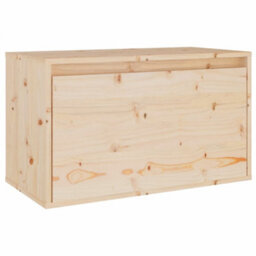 Berkfield Tv Cabinets 4 Pcs Solid Wood Pine - thumbnail 9