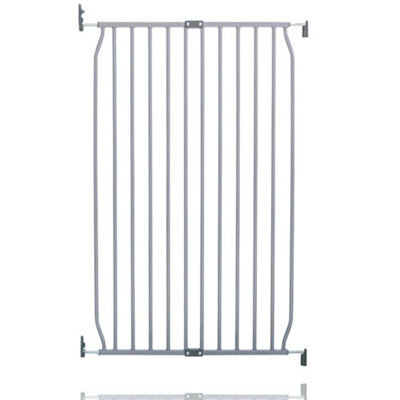 Bettacare Extra Tall Screw Fit Metal Dog Gate, Grey, 70Cm - 80Cm - image 1