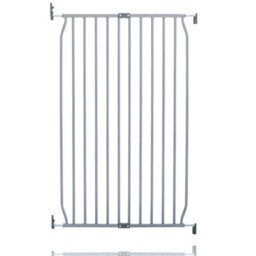 Bettacare Extra Tall Screw Fit Metal Dog Gate, Grey, 70Cm - 80Cm - thumbnail 1