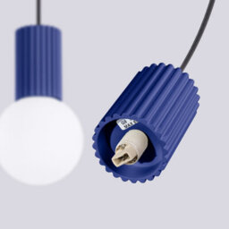 Sollux Lighting Halo Aluminum/glass Ultramarine 2 Lights Modern Pendant Lamps - thumbnail 7