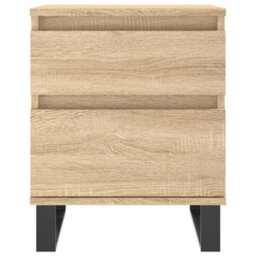 Berkfield Bedside Cabinets 2 Pcs Sonoma Oak 40X35X50 Cm Engineered Wood - thumbnail 6