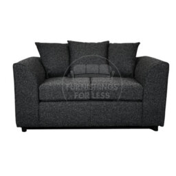 Furnishings For Less UK Paris Charcoal Boucle Fabric 2 Seater Sofa - Scatter - thumbnail 6