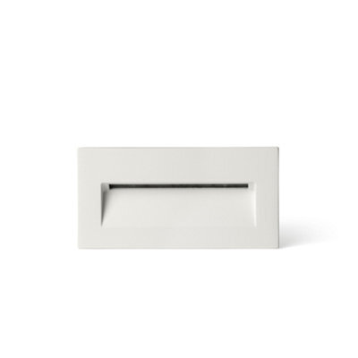 Luminosa Lighting Luminosa Mani Outdoor Recessed Wall Lamp White Ip65 2200/ 2700/ 3200/ 4000K - image 1