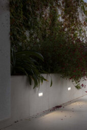Luminosa Lighting Luminosa Mani Outdoor Recessed Wall Lamp White Ip65 2200/ 2700/ 3200/ 4000K - thumbnail 2