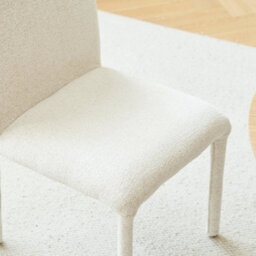 Nordlys Set Of 2 Metal And Beige Fabric Dining Chairs Modern Design Style Dining Room - thumbnail 7