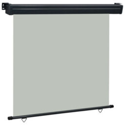 Berkfield Balcony Side Awning 170X250 Cm Grey