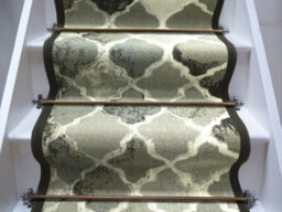 "Bravich Hard Wearing Non-Slip Stair Runner Kitchen Mat - Grey Anejo - 2'2""x15'ft (66X457Cm)" - thumbnail 4