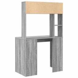 Walplus Desk With Shelf Grey Sonoma 91 X 50 X 149 Cm Engineered Wood - thumbnail 7