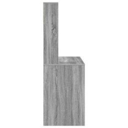 Walplus Desk With Shelf Grey Sonoma 91 X 50 X 149 Cm Engineered Wood - thumbnail 6