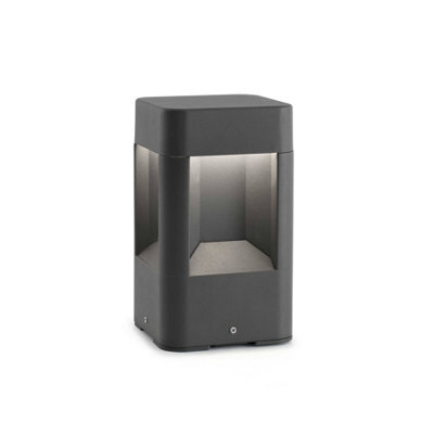 Luminosa Lighting Luminosa Naya Led Outdoor Pedestal Light Dark Grey Ip54 - image 1
