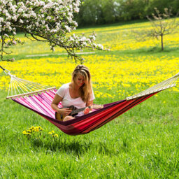 Amazonas Tonga Candy Single Cotton Garden Hammock With Bag - thumbnail 3