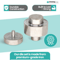 Neel Blue 30mm Eyelets Grommets Fixing Dies Set For Green Machine Hand Press, Eyelets Fixing Tool - thumbnail 4
