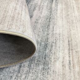 Plush Teal & Beige Tonal Fur Effect Medium Rug, (L)170Cm X (W)120Cm - thumbnail 2