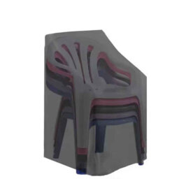 Patio Chair Cover For Stacked Chairs ,waterproof, Dustproof, Rainproof Outdoor Furniture Cover - thumbnail 3