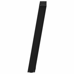 Berkfield Console Table Legs U-Shaped 2 Pcs Black 28X(72-73) Cm Steel - thumbnail 6