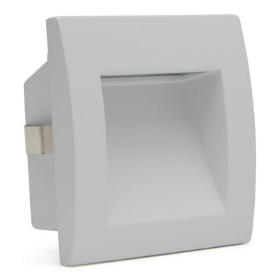 Luminosa Lighting Luminosa Zilo Outdoor Recessed Wall Lamp Grey Led 3.6W Cct 2700-3200-4000K Ip65 On-Off - image 1
