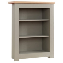 Lassic Vida Designs Arlington Grey 3 Tier Bookcase Freestanding Shelving Unit (H)750mm (W)600mm (D)240mm - thumbnail 7