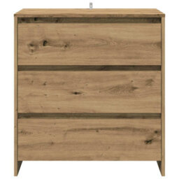 Berkfield 2 Piece Sideboard Artisan Oak Engineered Wood - thumbnail 7