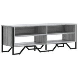 Berkfield Tv Cabinet Grey Sonoma 122X34X41 Cm Engineered Wood - thumbnail 2