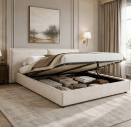 Super King Ottoman Storage Bed With Split Headboard - thumbnail 4
