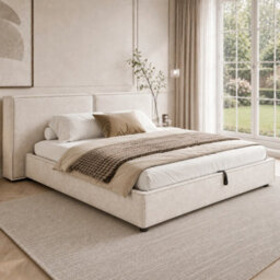 Super King Ottoman Storage Bed With Split Headboard - thumbnail 5