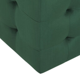 Beliani Velvetique Green Velvet Ottoman Tufted Storage Bench - Tufted Storage Ottoman With Lift-Top Lid, W72 X D42 X H40Cm - thumbnail 8