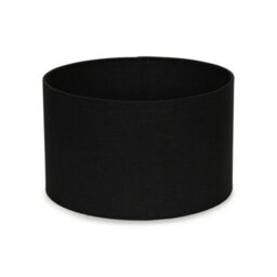 Valuelights Reni Pair Of Black Fabric Drum Ceiling Lamp Shades (D)25Cm - thumbnail 6