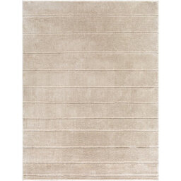 Livabliss Our Pnw Home Cascade-Modern Beige Brown Graphic High Pile Living Dining Bedroom Rug 160 X 213 Cm Easy Care, Non Shedding - thumbnail 1