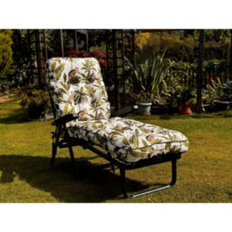 Glendale Garden & Leisure Tropical Deluxe Lounger - L115 X W65 X H94 Cm - Green